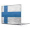 Finland Flag Distressed Pixelbook Skin